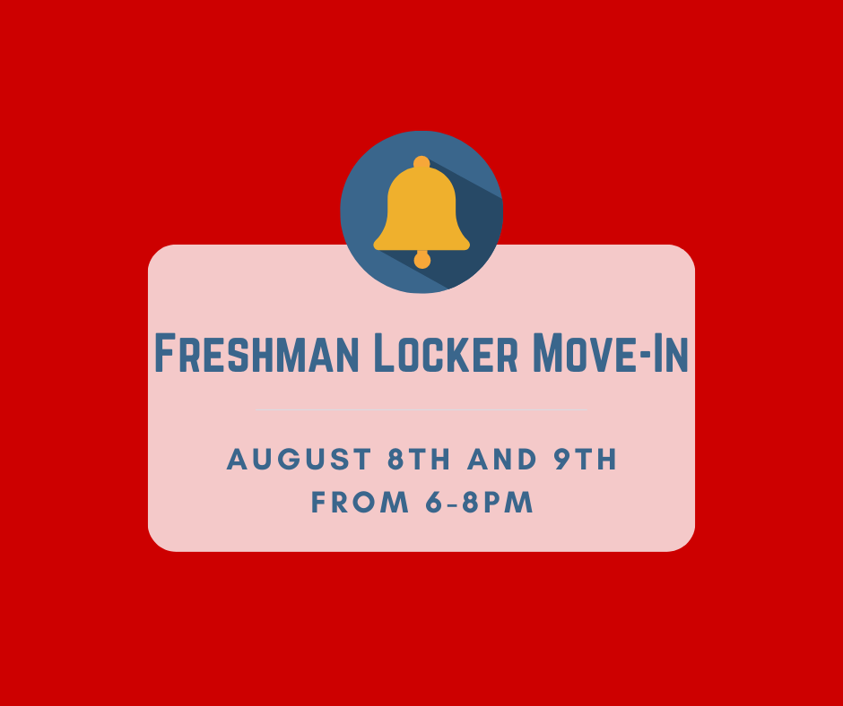 Freshman Locker Move-In